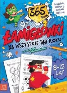 Aksjomat Łamigłówki 365 zadań 8-12 lat 1