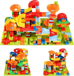 Woopie WOOPIE Tor Kulkowy Kulodrom Zjeżdżalnia dla Kulek Konstrukcja 340 el. 2