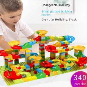 Woopie WOOPIE Tor Kulkowy Kulodrom Zjeżdżalnia dla Kulek Konstrukcja 340 el. 3