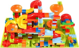 Woopie WOOPIE Tor Kulkowy Kulodrom Zjeżdżalnia dla Kulek Konstrukcja 340 el. 6