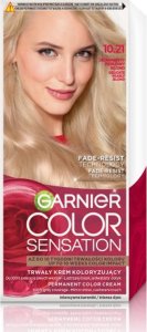 Garnier GARNIER Color Sensation Krem koloryzujący nr 10.21 - Jedwabisty Perłowy Blond 1op. 2