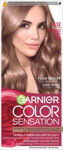 Garnier GARNIER Color Sensation Krem koloryzujący nr 8.12 - Opalizujący Różowy Blond 1op. 1