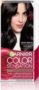 Garnier GARNIER Color Sensation Krem koloryzujący nr 2.0 - Hebanowa Czerń 1op. 2