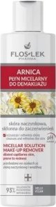 Floslek Arnica Płyn micelarny do demakijażu skóry naczynkowej 225ml 1