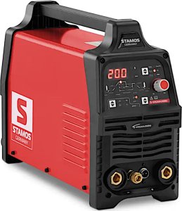 Stamos Germany Spawarka TIG MMA Hot Start Pulse ARC-Force LED 200 A 2