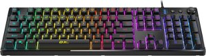 Klawiatura Genius Genius GX Gaming Scorpion K7 Plus, klawiatura CZ/SK, do gry, przewodowa (USB), czarna, COPILOT 2
