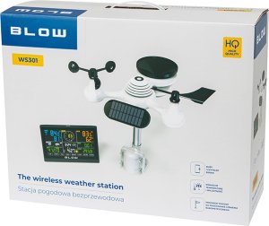 Blow 50-384# Stacja pogodowa bezprzewodowa blow ws301 5