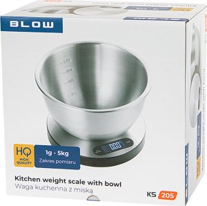 Waga kuchenna Blow 44-095# Waga kuchenna ks205 z miską 2l 5kg 3