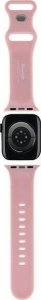 HelloKitty Hello Kitty Pasek HKAWLSCHBLP Apple Watch 42/44/45/49mm różowy/pink strap Silicone Kitty Head 9