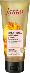 Farmona JANTAR Serum-maska lamelarna z esencją bursztynową do włosów długich i niesfornych 100 ml 1