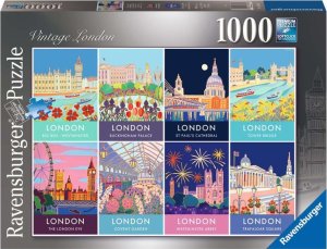 Ravensburger Puzzle Vintage Londyn 1000 elementów 1