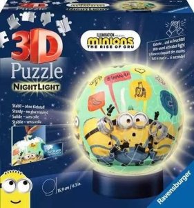 Ravensburger Puzzle 3D Świecąca kula: Minionki 1