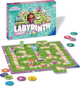 Ravensburger Gra planszowa Labyrinth Junior - Koci domek Gabi 2