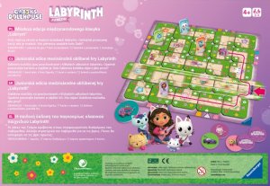 Ravensburger Gra planszowa Labyrinth Junior - Koci domek Gabi 3