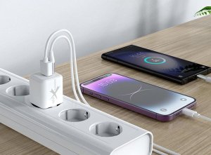 Ładowarka eXtremestyle Ładowarka sieciowa USB Typ-C + USB GaN evo (25 W) 3