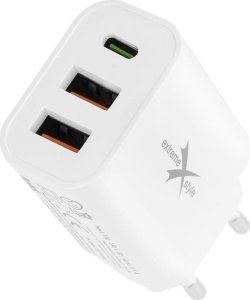 Ładowarka eXtremestyle Ładowarka sieciowa USB Typ-C + 2 USB PD 48W 1