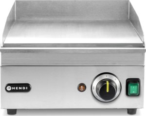 Grill elektryczny Hendi Grill elektryczny płyta grillowa gładka 326 x 445 mm 2000 W 1