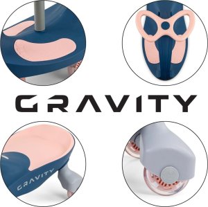 Milly Mally Jeździk Grawitacyjny Gravity Navy Pink 10
