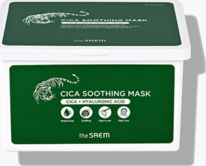 theSaem THE SAEM Cica Soothing Mask Intensywnie nawilżająca maska w płachcie - 30 sztuk 1