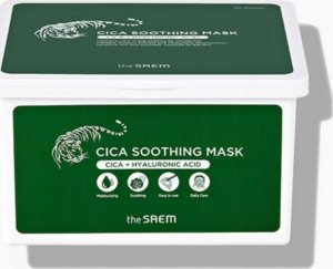 theSaem THE SAEM Cica Soothing Mask Intensywnie nawilżająca maska w płachcie - 30 sztuk 2