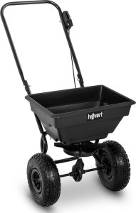 Hillvert Rozsiewacz siewnik posypywarka do nawozów trawy soli piasku 14 l 2