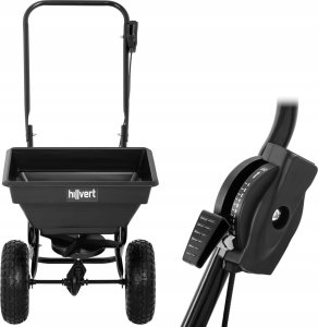 Hillvert Rozsiewacz siewnik posypywarka do nawozów trawy soli piasku 14 l 8
