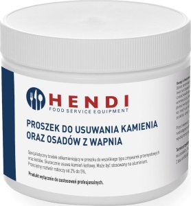 Hendi Odkamieniacz proszek do usuwania kamienia i osadów z wapnia do aluminium 0.5 kg 1