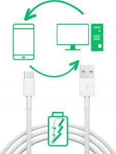 Kabel USB Blow USB-A - USB-C 1.5 m Biały 4