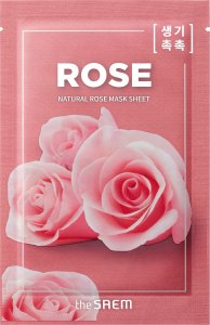 theSaem The SAEM Mask Sheet Maska na tkaninie - Rose 21ml 4