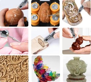 Wiertarka Xtreme Wiertarka precyzyjna, mini szlifierka i akcesoria 1326 5