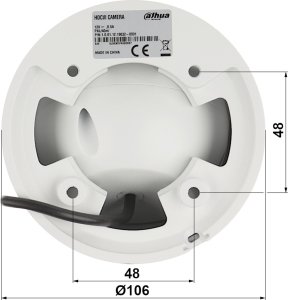 Dahua Technology KAMERA AHD, HD-CVI, HD-TVI, CVBS HAC-HDW1809T-A-LED-0280B Full-Color - 8.3Mpx 2.8mm DAHUA 2