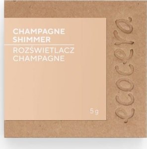 Ecocera  ECOCERA Natural Choice Rozświetlacz do twarzy CHAMPAGNE 5g 3