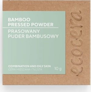 Ecocera  Natural Choice* Prasowany Puder Bambusowy do cery tłustej i mieszanej 10g 4