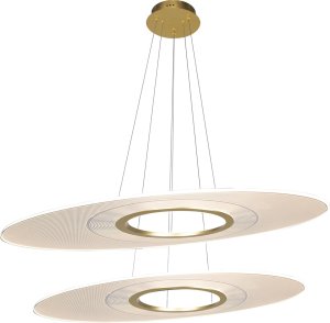 Lampa wisząca ALTAVOLA DESIGN Lampa ledowa Eclipse No.2 (Barwa światła delikatnie ciepła, Kolor transparentny, Możliwość ściemniania nie) 2