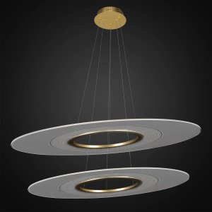 Lampa wisząca ALTAVOLA DESIGN Lampa ledowa Eclipse No.2 (Barwa światła delikatnie ciepła, Kolor transparentny, Możliwość ściemniania nie) 3