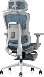 Krzesło biurowe Angel Homer Szaro-niebieskie 5