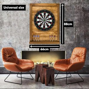 John Paddle Tablica Drewniana Premium do Darta Retro Vintage Uniwersalny 3