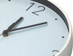 Leitz Zegar Leitz WOW bia�y 6