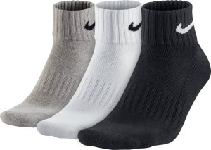 Nike Skarpety NIKE męskie 3-pak Krótkie CUSHION QUARTER 3 kolory r S / 34-38 1