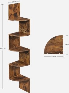 Leobert Regał Narożny Półka - LBC72BX 5
