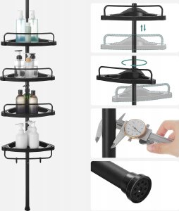 Leobert Półka Łazienkowa Teleskopowa - BCB001B01 3