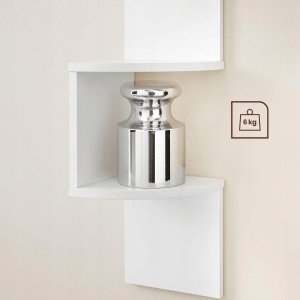 Leobert Regał Narożny Półka - LBC72WT 6