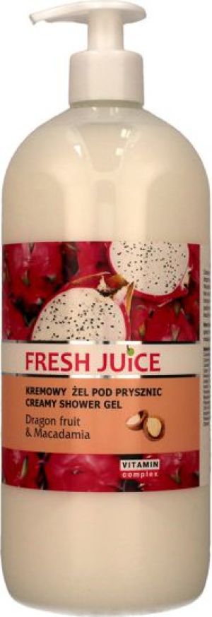 Elfa Pharm Fresh Juice Żel pod prysznic kremowy Smoczy Owoc i Macadamia 1000ml 1