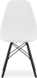 Leobert Krzesło OSAKA białe / nogi czarne x 1 3
