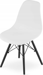 Leobert Krzesło OSAKA białe / nogi czarne x 1 5
