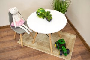 Leobert Krzesło ZUBI - szare x 1 4