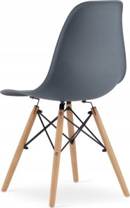 Leobert Krzesło OSAKA dark slate / nogi naturalne x 1 6