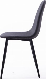 Leobert Krzesło DART - ciemno-szare / nogi czarne x 1 3