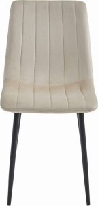 Leobert Krzesło LAVA - beż aksamit x 4 2