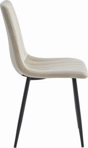 Leobert Krzesło LAVA - beż aksamit x 4 3